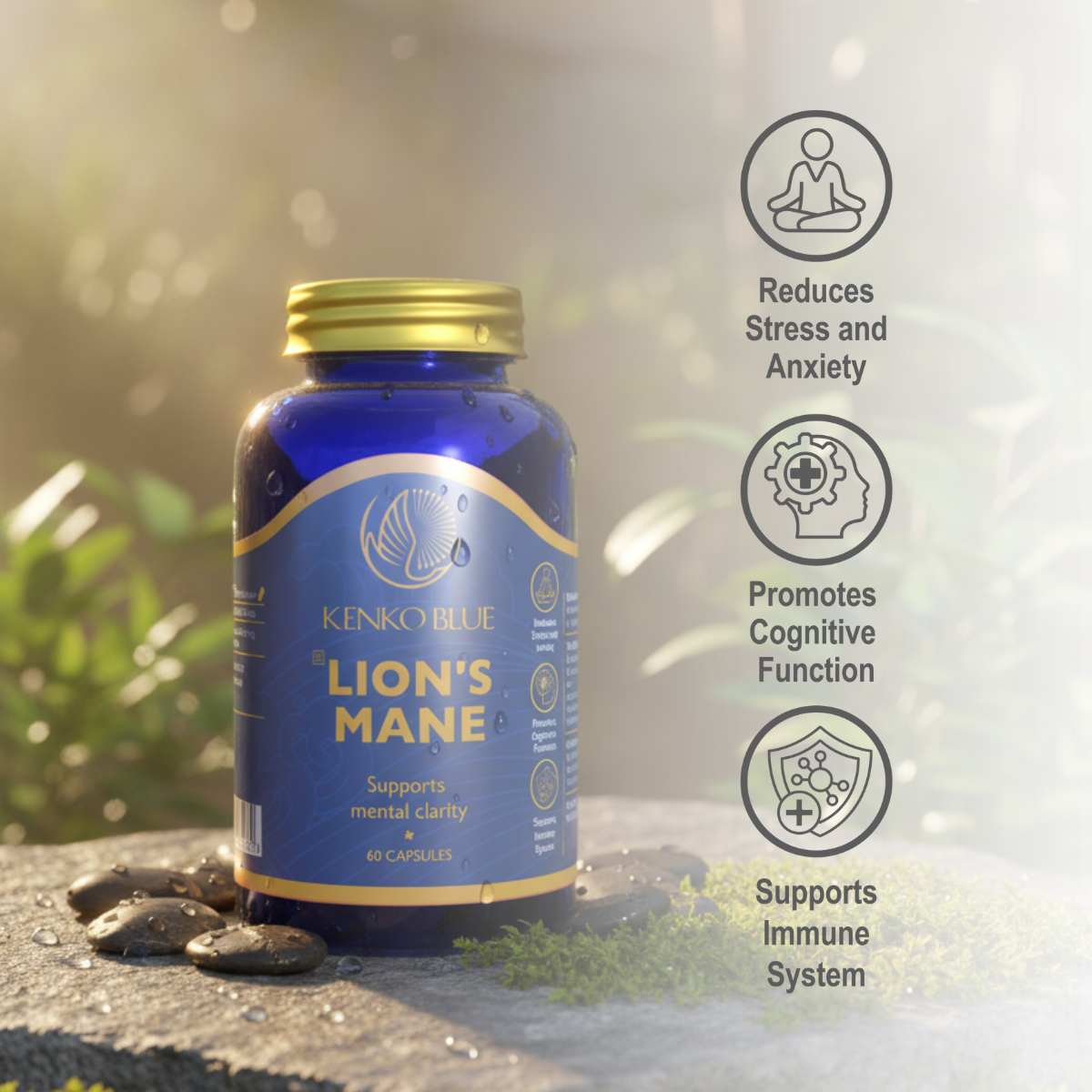 Kenko Blue Lion's Mane benefits